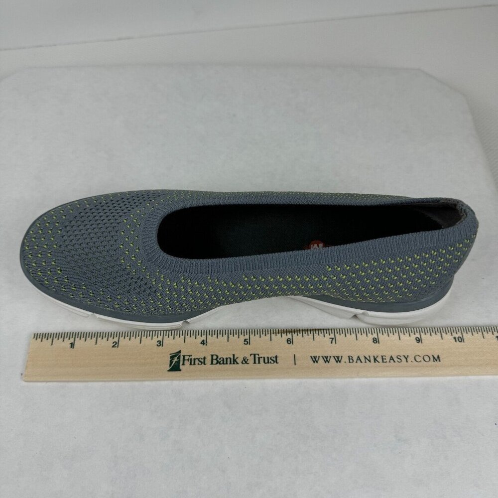 Merrell Q Form 2 Knit Monument Shoes Womens Size 7 Gray Green Stretch Slip On - Picture 12 of 12
